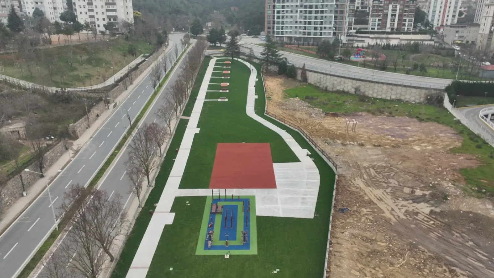 Kartal Şehit Aydın Çelik Parkı Yapım İşi